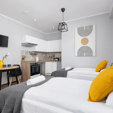 Stylowe Apartamenty Typu Studio Na Parterze W Centrum Katowic Blisko Rynku By Noclegi Renters Katowice Exterior photo