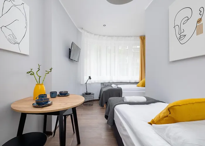 Stylowe Apartamenty Typu Studio Na Parterze W Centrum Katowic Blisko Rynku By Noclegi Renters